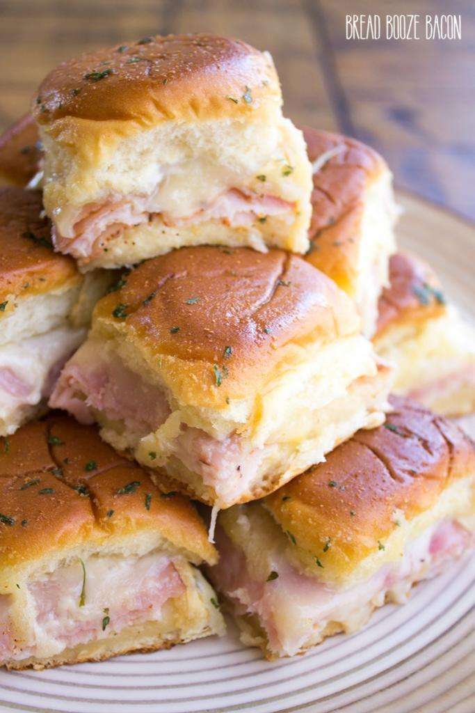 Ham & Cheese Sliders Lunch Box Ideas for Kids