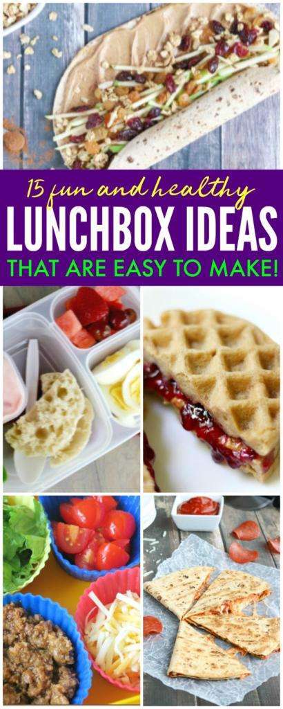 Fun Lunch Box Ideas for Kids, Easy lunch box ideas, and kids lunch box ideas that make it fun to have lunch at school!