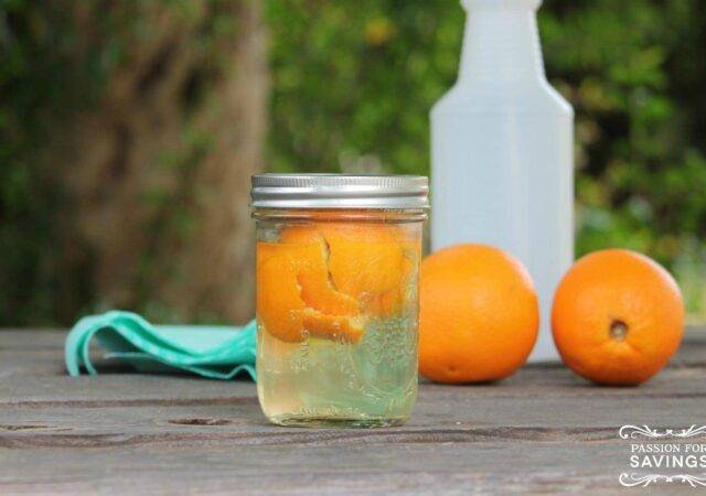make your own orange all-purpose cleaner