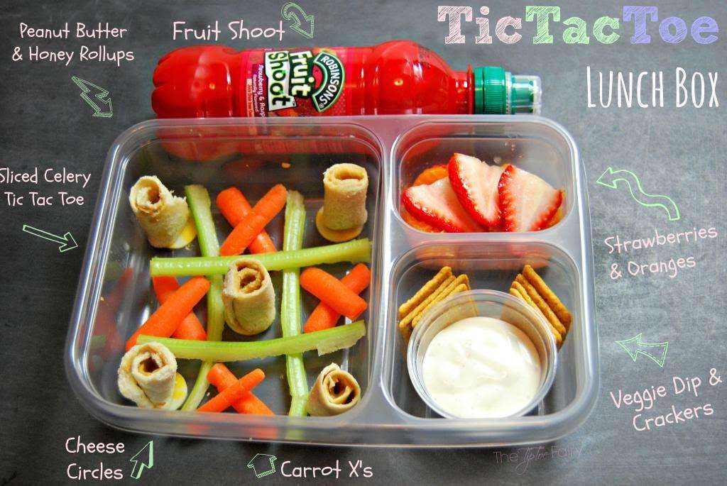Tic Taco Toe Lunch Box Idea for Kids