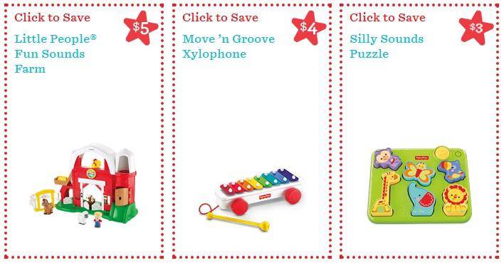 More than $40 in New Printable Fisher-Price Toy Coupons!