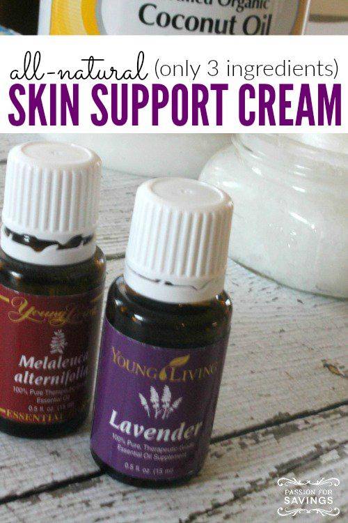 All Natural Skin Support Cream Recipe