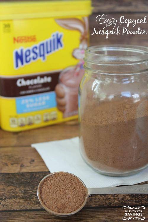 Easy Copycat Nesquik Powder Recipe