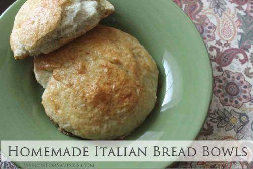Homemade Bread Bowls Recipe
