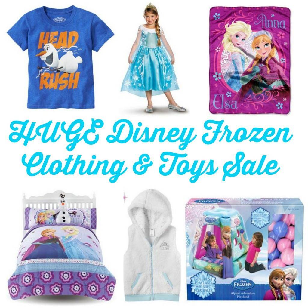 Huge Disney Frozen Clothing & Toys Sale at Kohls!