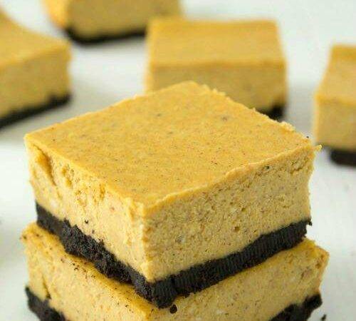 Easy Pumpkin Cheesecake Bars Recipe