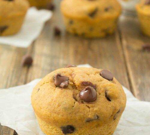 Pumpkin Chocolate Chip Muffins