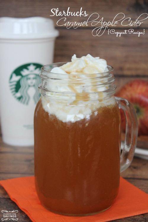 Starbucks Spiced Caramel Apple Cider Recipe!