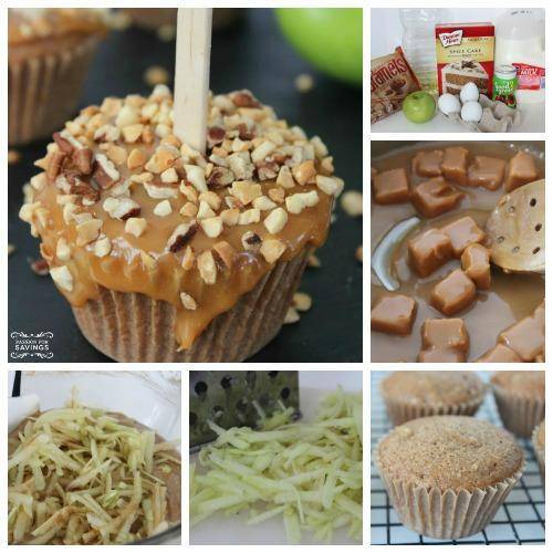 Caramel Apple Cupcakes