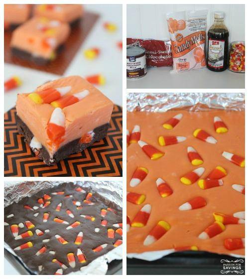 Easy Candy Corn Fudge