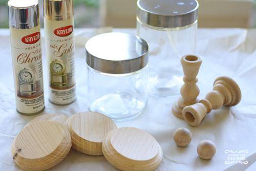 Easy DIY Apothecary jars | simple christmas decoractions