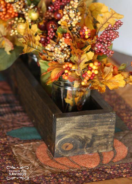 Fall Centerpiece Ideas | Create a Thanksgiving Table Box