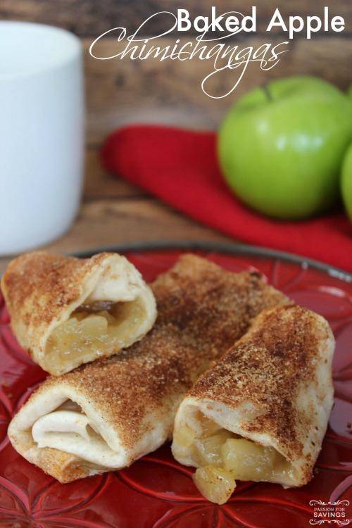 Baked Apple Chimichangas Recipe