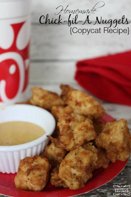 Copycat Chick Fil A Chicken Nuggets Recipe
