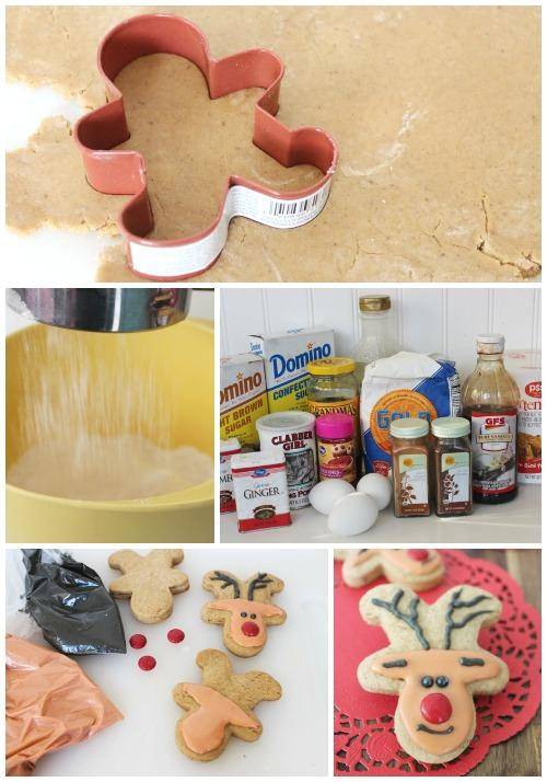 Easy Gingerbread Reindeer
