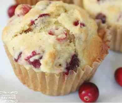 Easy Homemade Cranberry Muffins Recipe 1