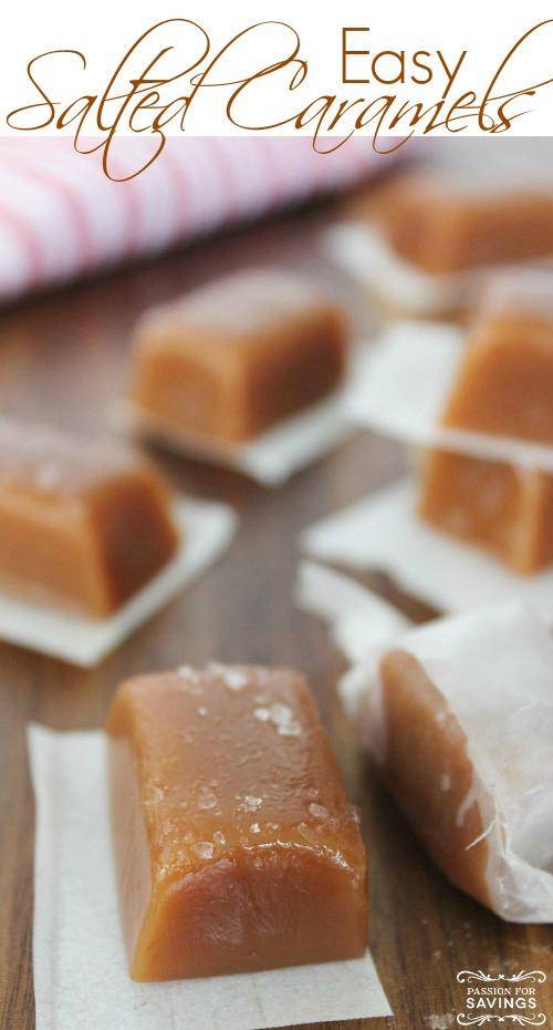 Easy Salted Caramels Recipe!