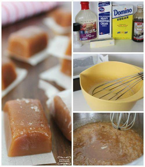 Easy Salted Caramels