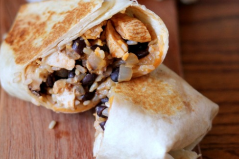 Grilled Chicken Burritos Recipe