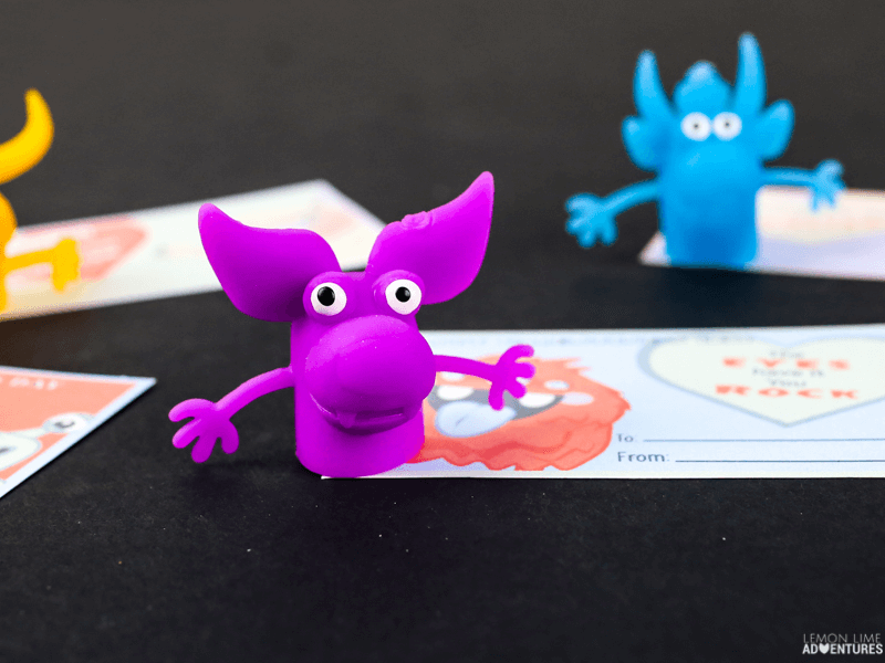 monster printable valentines 