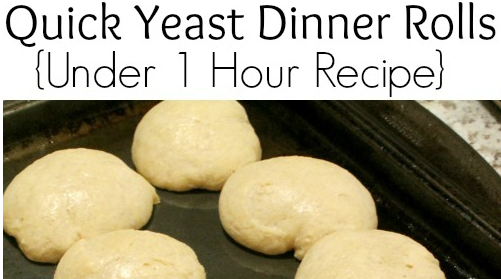 Quick Yeast Dinner Rolls