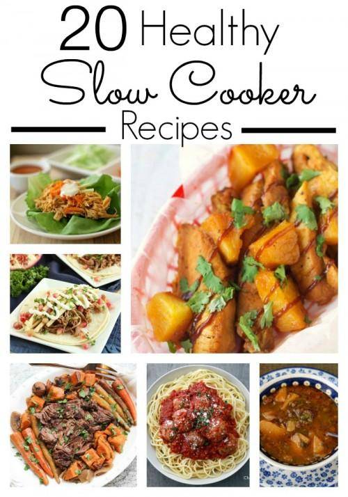 20 Healthy Slow Cooker Recipes