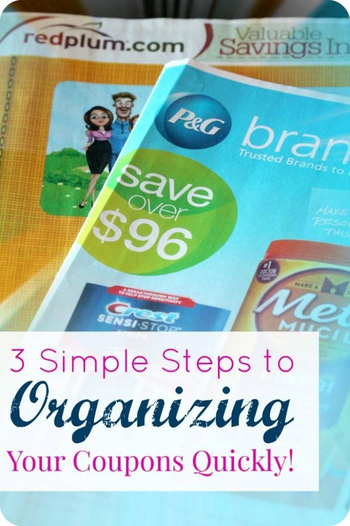 Organizational Idea #2: Folders/Filing Sep 15, · How to Organize Coupons. In this Article: Your Organizing System How You Sort Maintaining Your System Community Q&A. Coupons are an easy and invaluable way to save money on purchases and are available in most Sunday newspapers and on national coupon websites%(5).