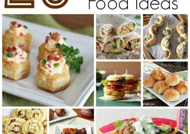 25 Super Bowl Party Food Ideas