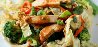 Easy Thai Chicken Salad