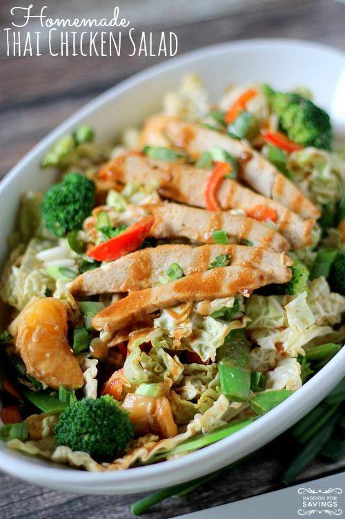 Homemade Thai Chicken Salad Recipe