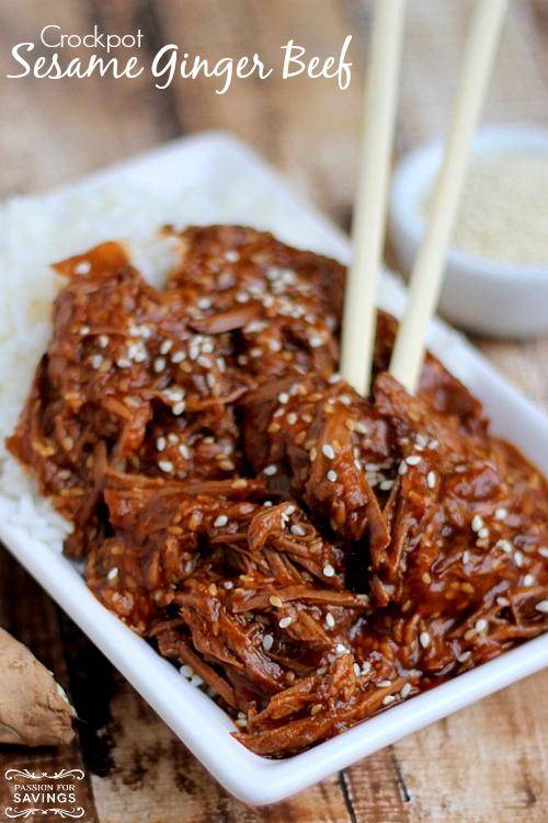 Slow Cooker Sesame Beef