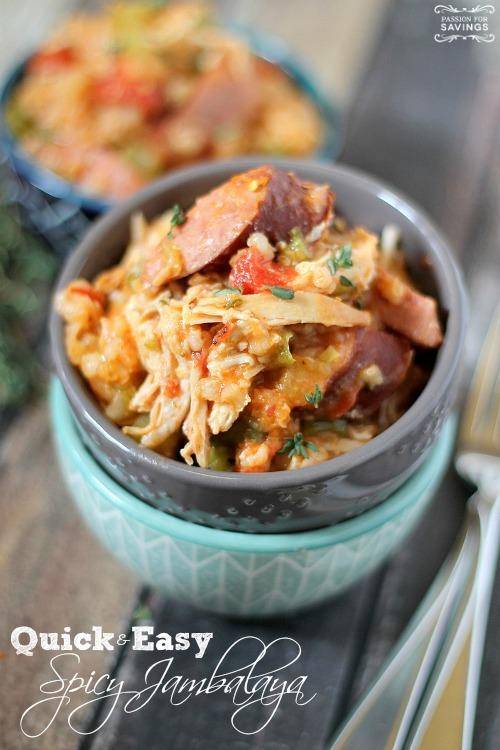 Easy Spicy Jambalaya
