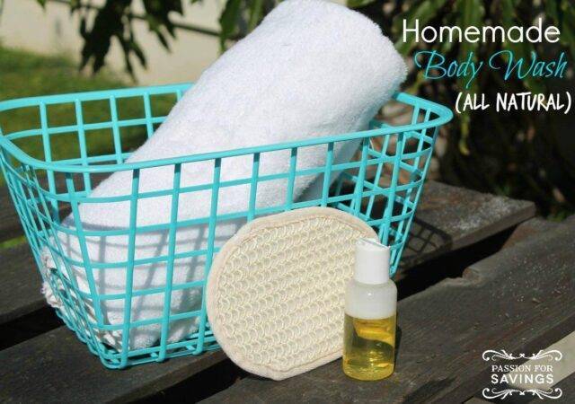 homemade body wash