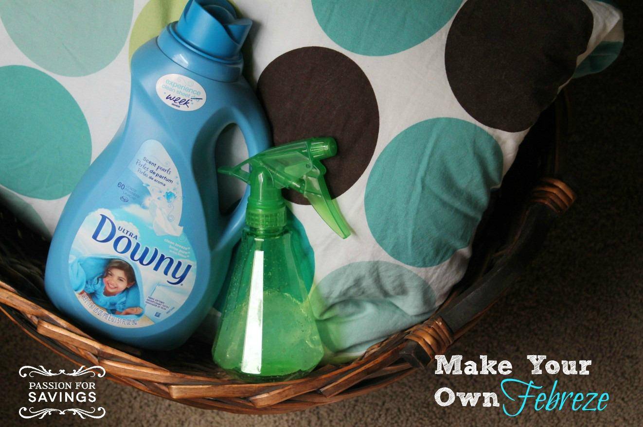 Homemade Febreze