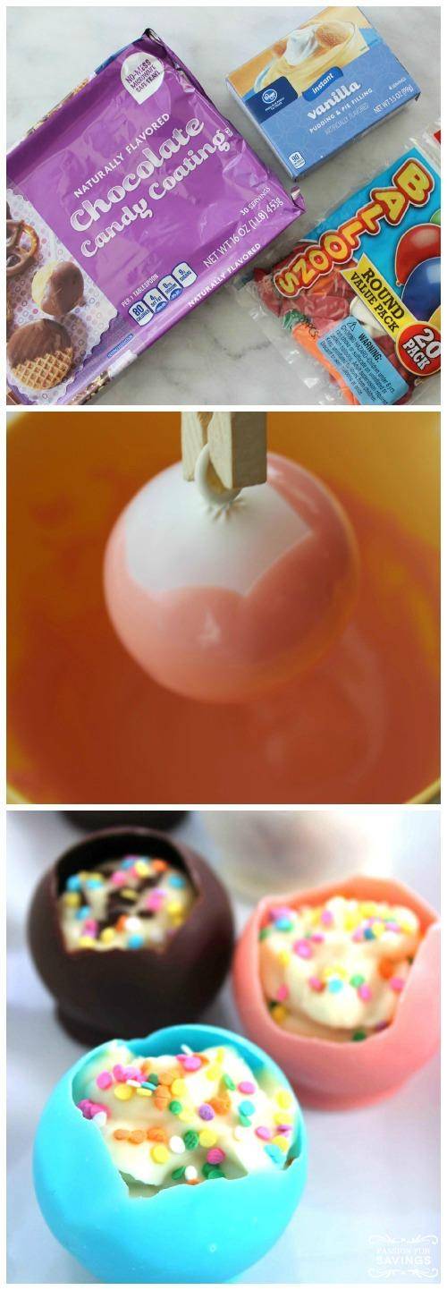 How to Make Chocolate Bowls with Balloons