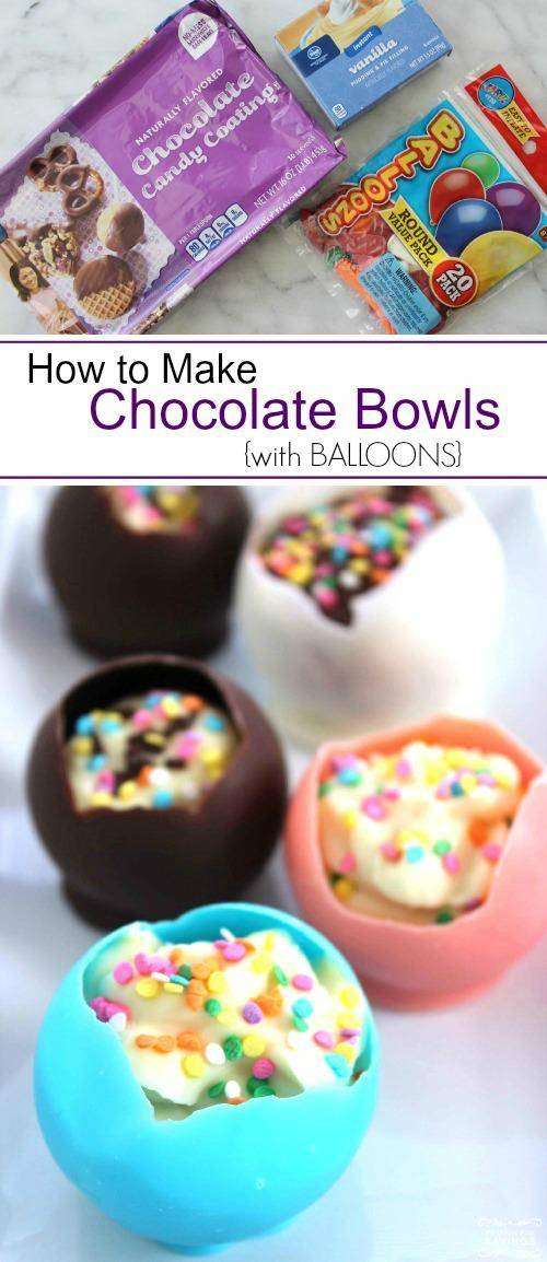 How to Make Chocolate Bowls