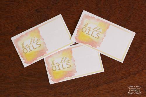 Host an essential oils party for your friends with these party printables - invitations, labels, tags, recipe cards and more