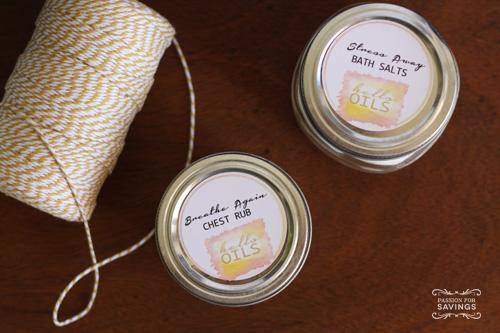 Host an essential oils party for your friends with these party printables - invitations, labels, tags, recipe cards and more