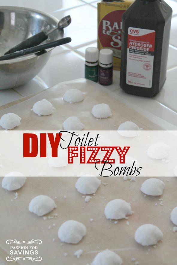 DIY Toilet Fizzy Bombs