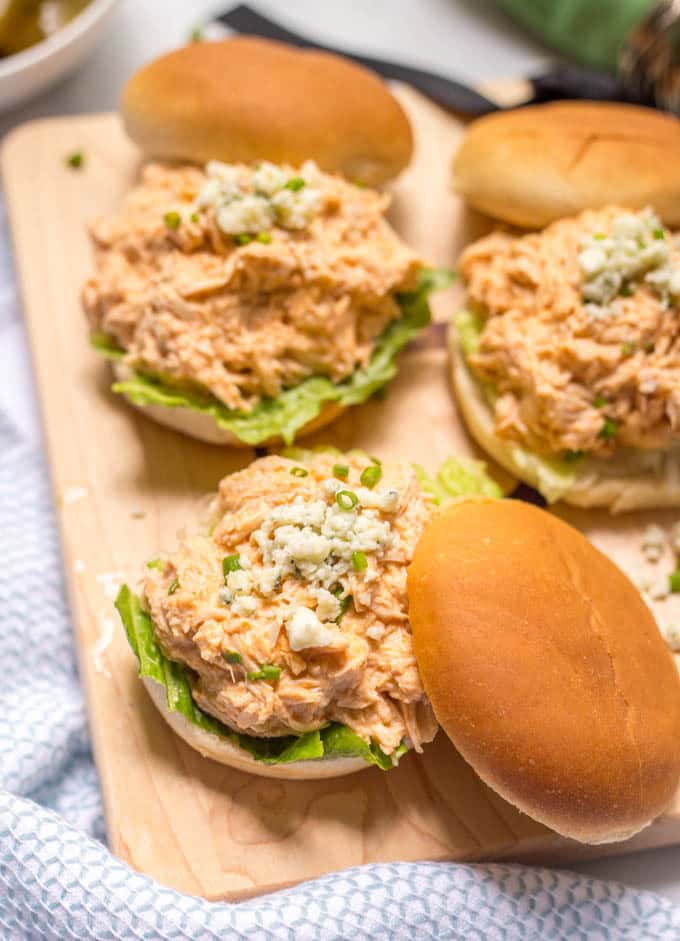 Healthy Buffalo Chicken Slow Cooker Summer Recipes