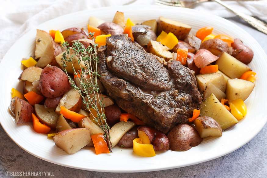 Slow Cooker Summer Pot Roast