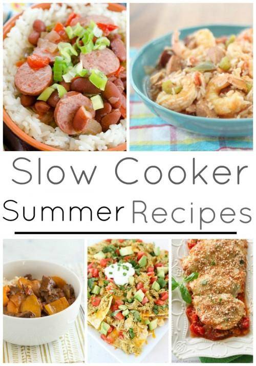 Slow Cooker Summer Recipes