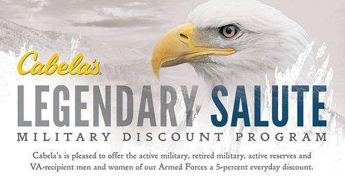 Cabelas Military Discount