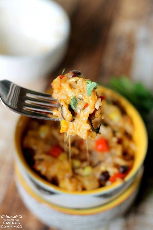Crockpot Mexican Rice with Corn