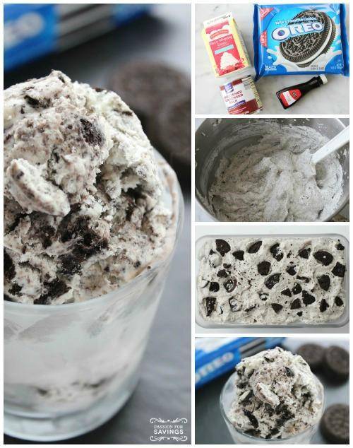 Homemade Oreo Ice Cream Recipe!