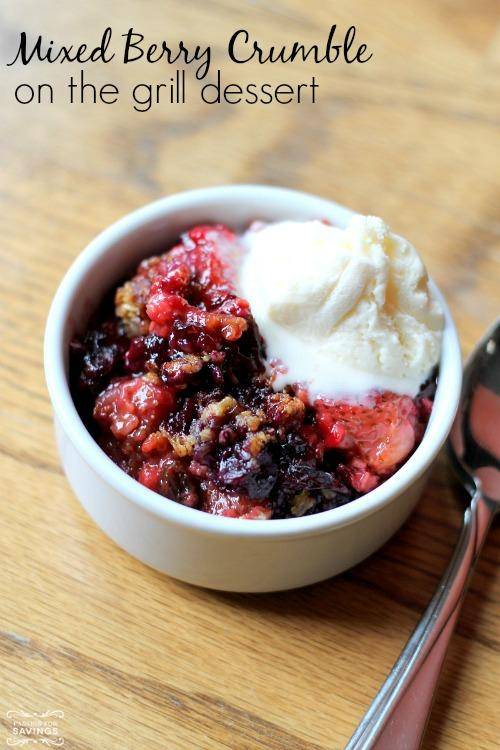 Mixed Berry Crumble