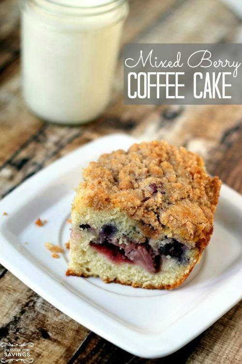 Red, White, and Blue Patriotic Coffee Cake