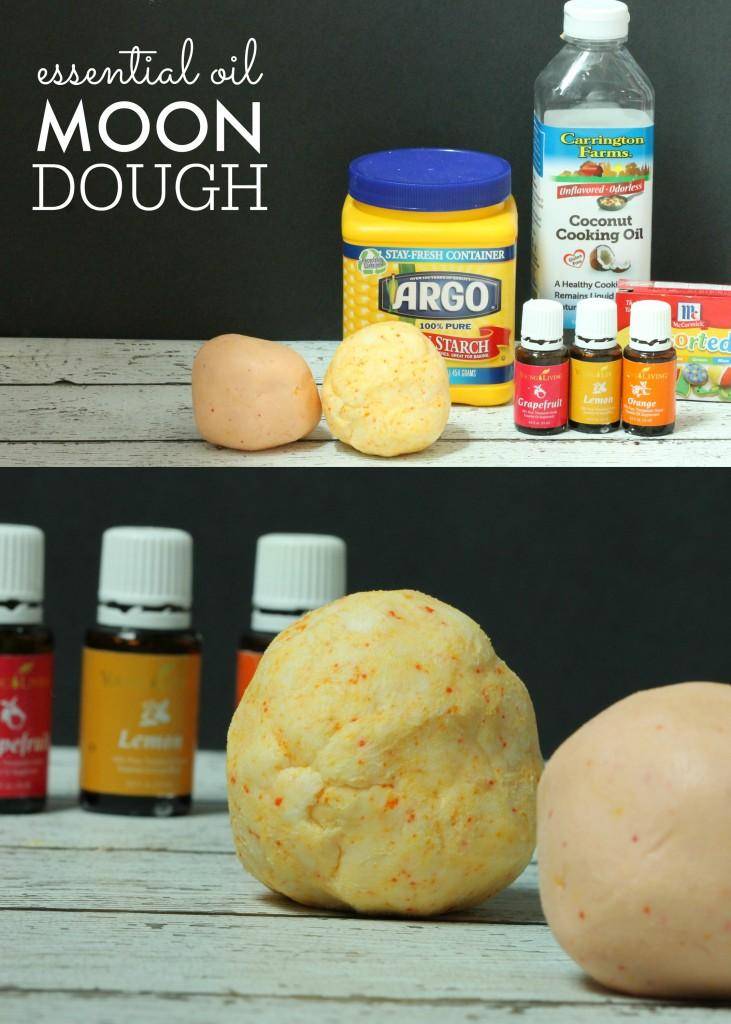 essential oil moon dough
