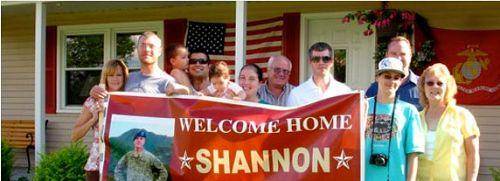 free welcome home sign memorial day