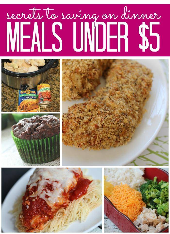 meals under 5